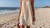 Lightweight Pleated Halter Chiffon Dress