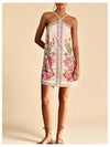 RoseSeek Tropical Halter Sundress