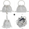 Sparkling Rhinestone Evening Clutch