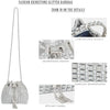 Sparkling Rhinestone Evening Clutch