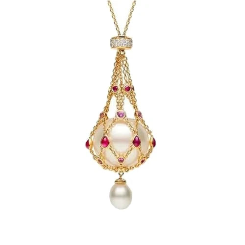 Pearl Gemstone Lavalier Pendant