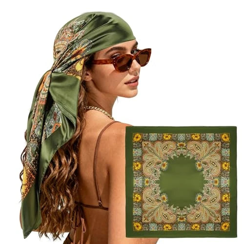 Satin Hair Scarf Bandana