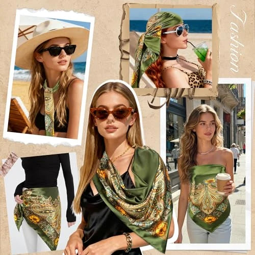 Satin Hair Scarf Bandana