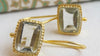 Handmade Gold Vermeil Gemstone Drop Earrings