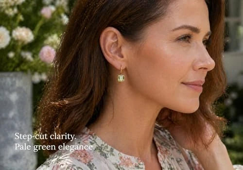 Handmade Gold Vermeil Gemstone Drop Earrings
