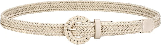 Woven Boho Straw Belt