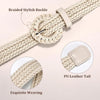 Woven Boho Straw Belt