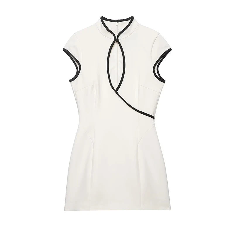 Hollow Out Bodycon Mini Dress