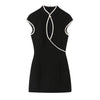 Hollow Out Bodycon Mini Dress