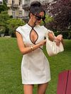 Hollow Out Bodycon Mini Dress