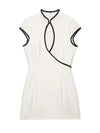 Hollow Out Bodycon Mini Dress