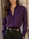Long Sleeve Button Down Blouse