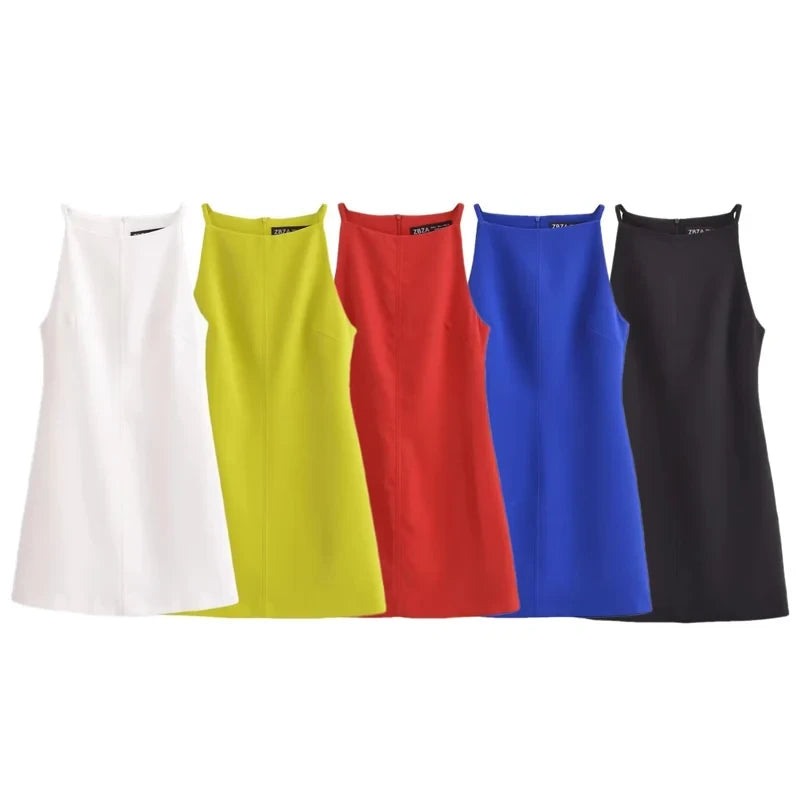Sleeveless Bodycon Mini Dress