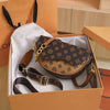 Vintage PU Leather Crossbody Bag