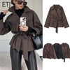 British Style Belted Trench Coat