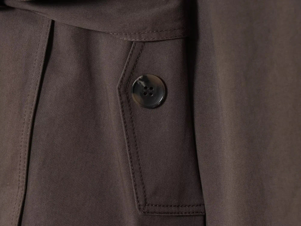 British Style Belted Trench Coat