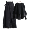 Knit Sweater and Skirt Set