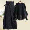 Knit Sweater and Skirt Set