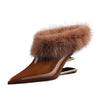 Faux Fur Winter Ankle Boots