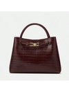 Black Stone Patterned Crossbody Bag