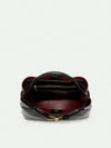 Black Stone Patterned Crossbody Bag