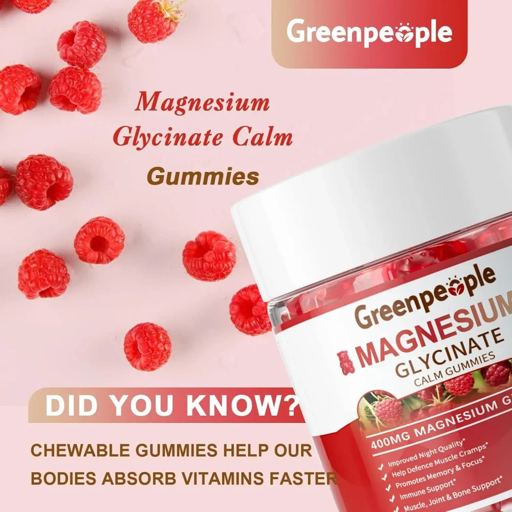 Magnesium Glycinate Gummies for Calm Sleep