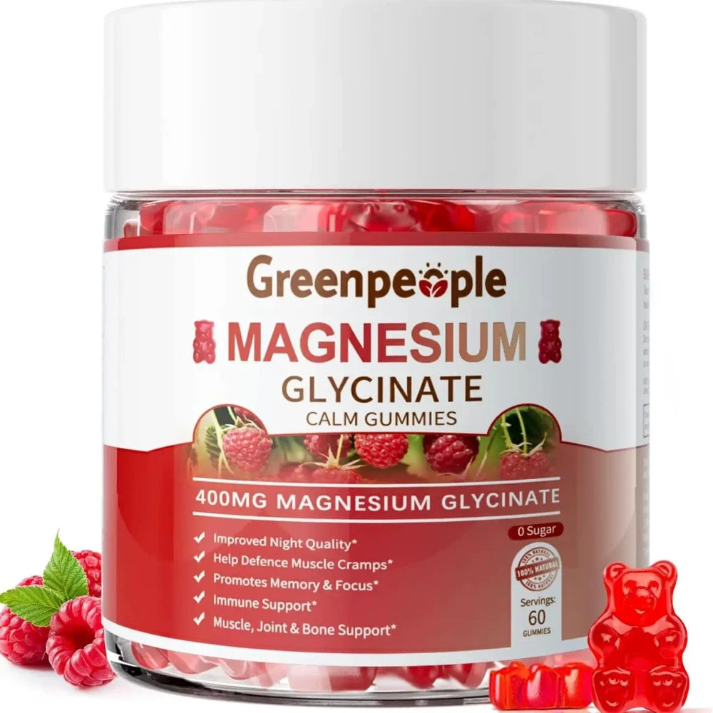 Magnesium Glycinate Gummies for Calm Sleep