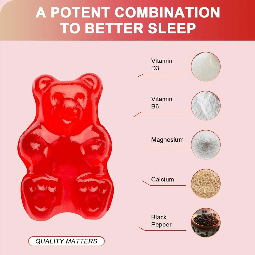 Magnesium Glycinate Gummies for Calm Sleep