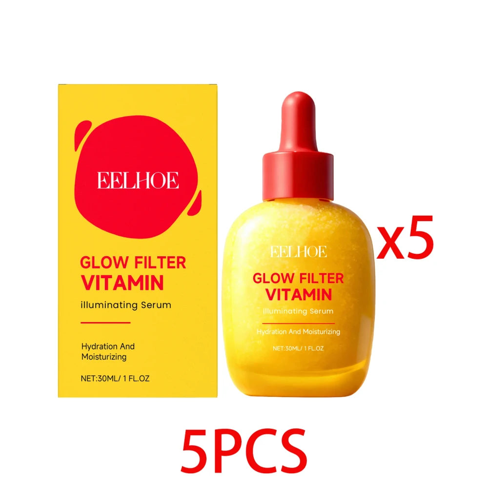 Vitamin C Cherry Face Serum for Winter Hydration