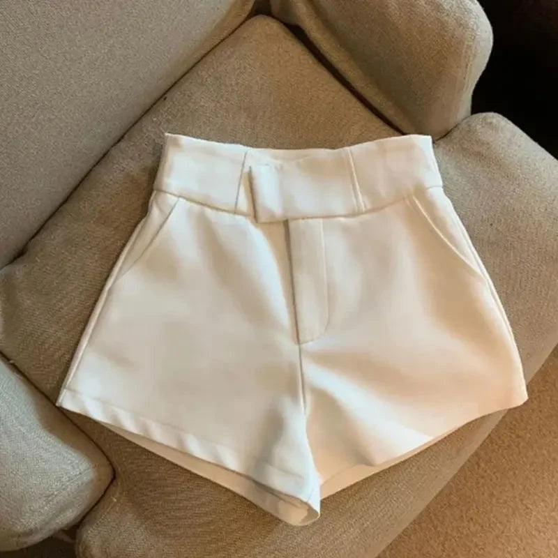 Black High Waisted Shorts