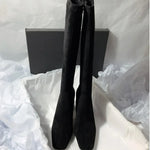 Suede Mid Calf Winter Boots