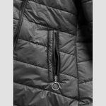 Hooded Fleece Lined Winter Coat