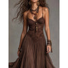 Lace Boho Midi Dress