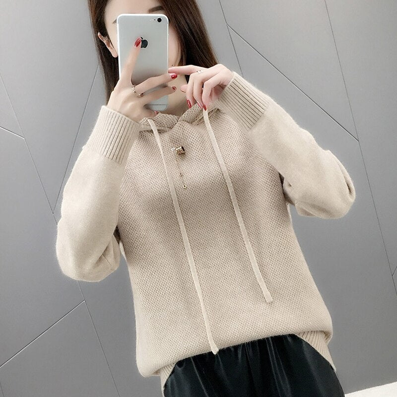 Women's autumn sweater sweater