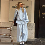 Windproof Two Piece Pants Set