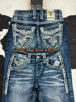 Vintage Embroidered Denim Jeans