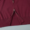 Knit Zip Cardigan Wide Leg Pants Set