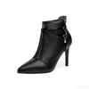Pointed Toe Stiletto Ankle Boot