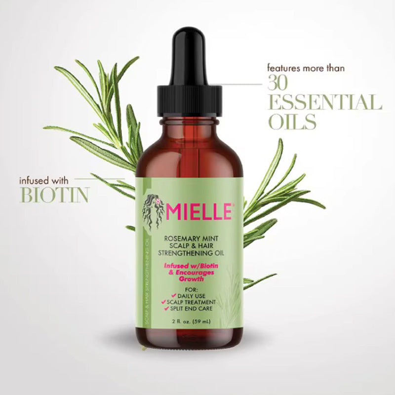 MIELLE Mint Scalp Hair Strengthening Oil