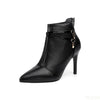 Pointed Toe Stiletto Ankle Boot