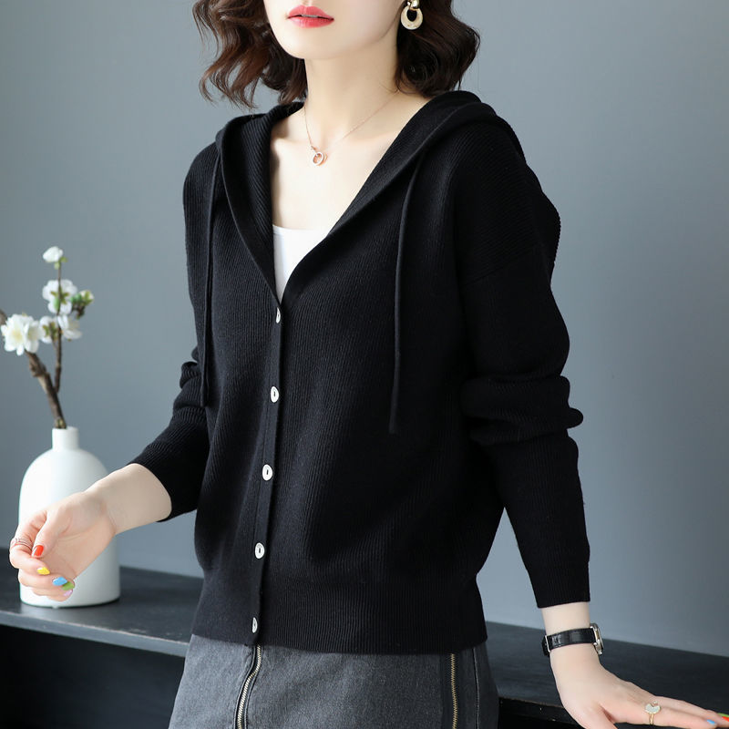 Knit cardigan sweater coat