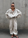 Windproof Two Piece Pants Set