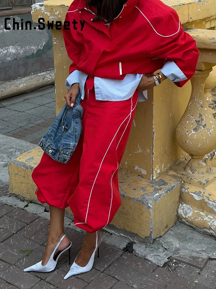 Windproof Two Piece Pants Set