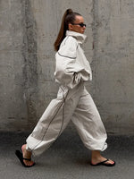 Windproof Two Piece Pants Set