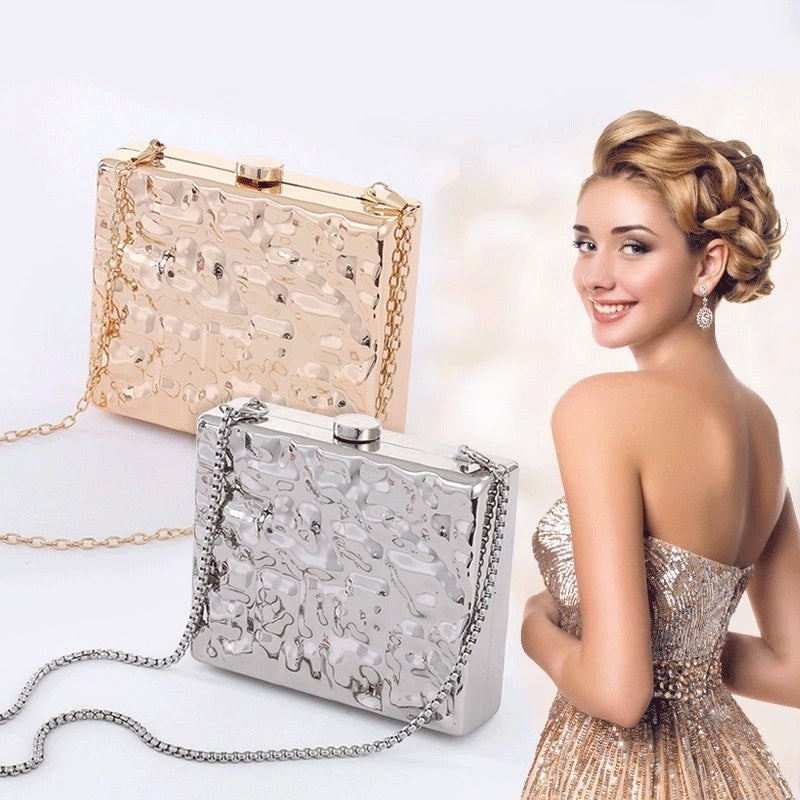 New Style Single Shoulder Embossed European And American Evening Bag