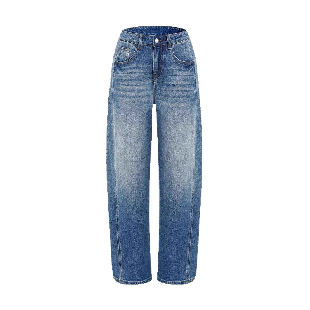 Wide Leg Jeans Stretch Fashion Casual