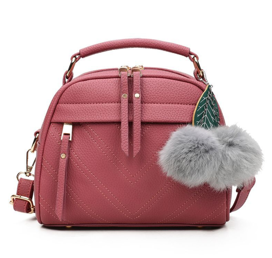 Hair ball, shoulder bag, shoulder bag