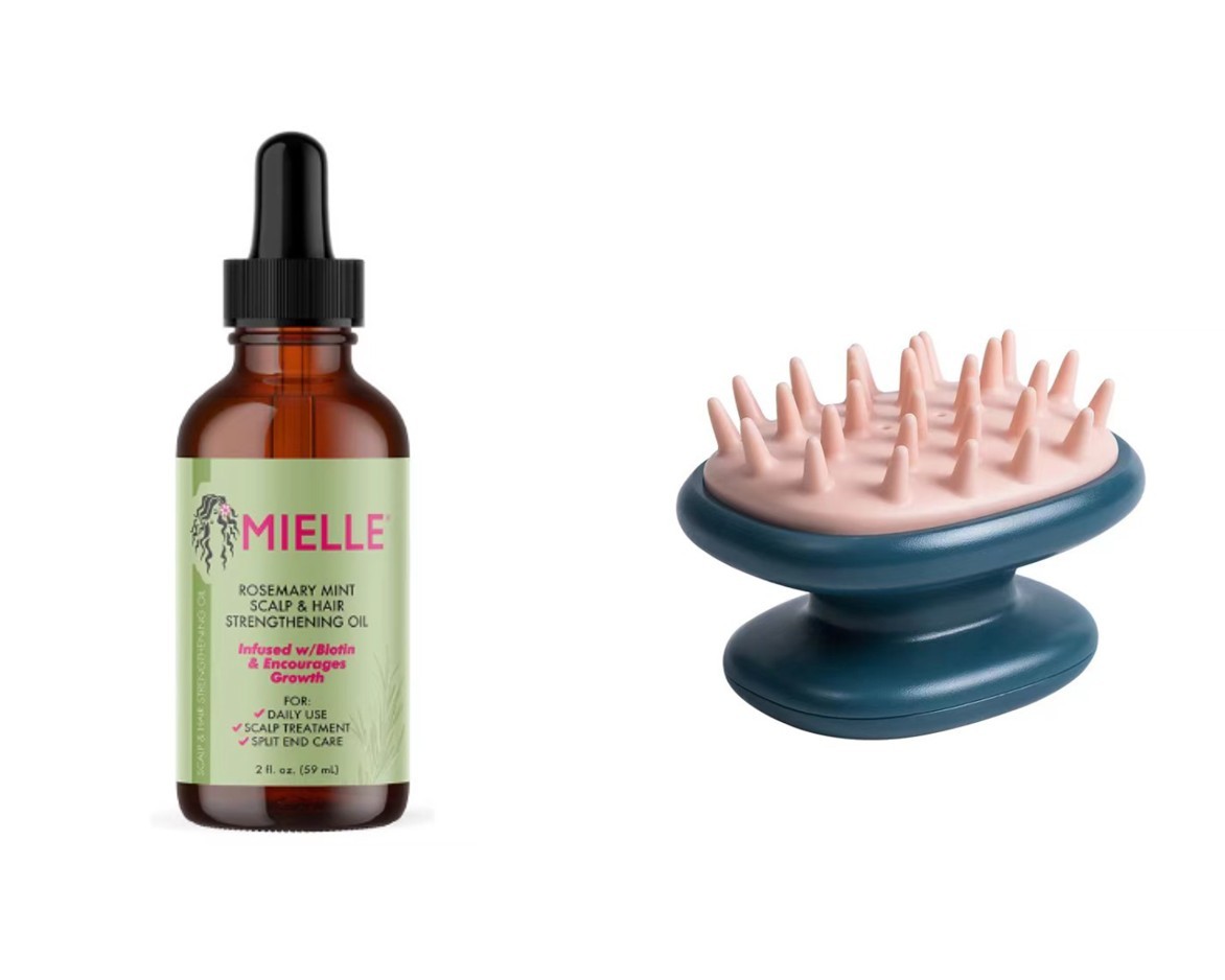 MIELLE Mint Scalp Hair Strengthening Oil