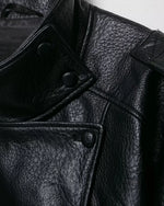Chic Faux Leather Jacket