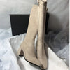 Suede Mid Calf Winter Boots